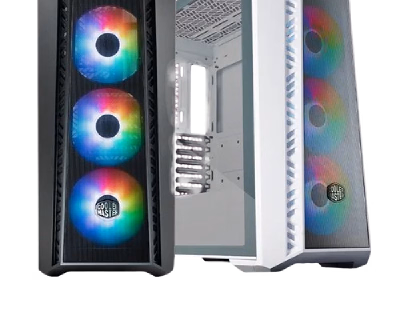 Cooler Master MasterBox 520 ARGB ATX Mid Tower Case Tempered Glass