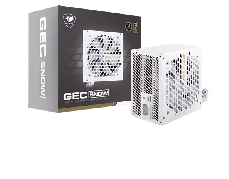 Cougar GEC Snow 750W 80+ Gold Power Supply White | GEC-SNOW-750