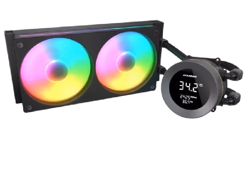 Cougar Poseidon Vistek 240 ARGB CPU Liquid Cooler | POSEIDON-VISTEK-240