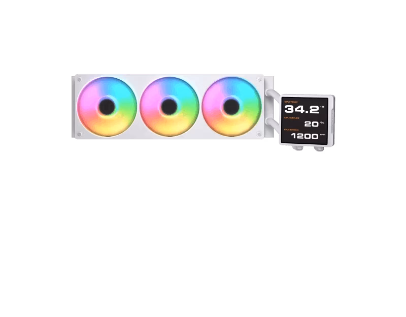 Cougar Poseidon Vistek Pro ARGB Liquid Cooler | White