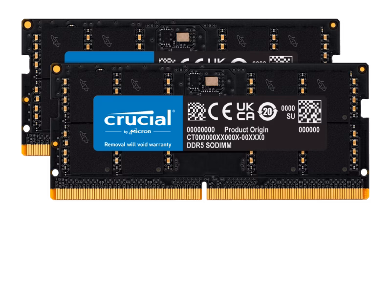 Crucial 96GB DDR5 5600MHz RAM Kit | CT2K48G56C46S5