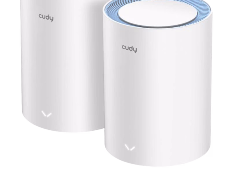 Cudy AC1200 Dual Band Whole Home Wi-Fi Mesh System | 2-Pack | M1200 | Tax Free