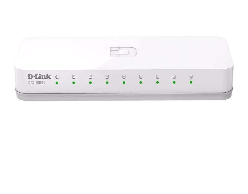 D-Link 8-Port 10/100 Mbps Unmanaged Switch
