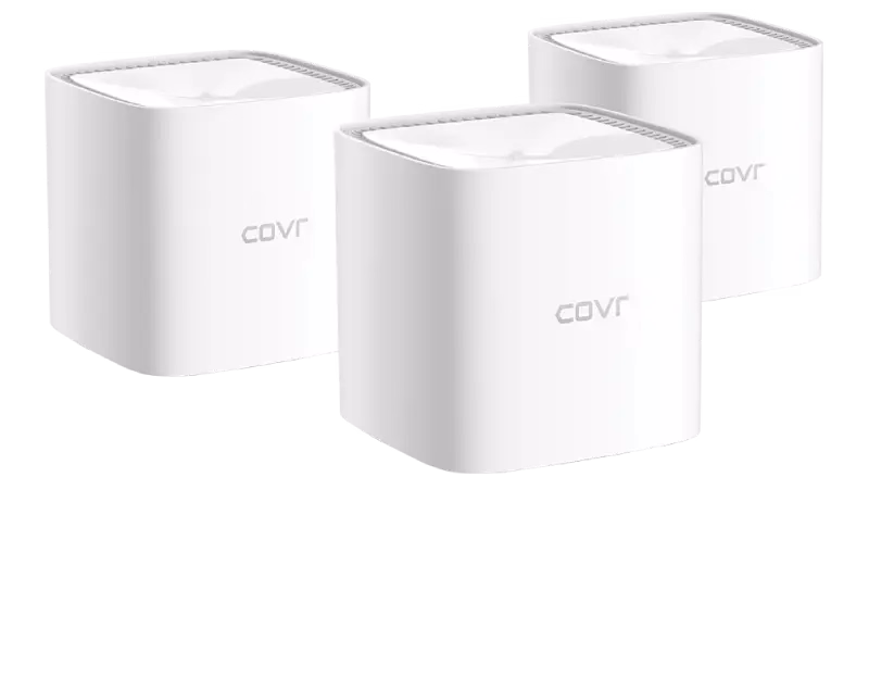 D-Link COVR-1100 AC1200 Dual-Band Mesh Wi-Fi Router | 3 Pack