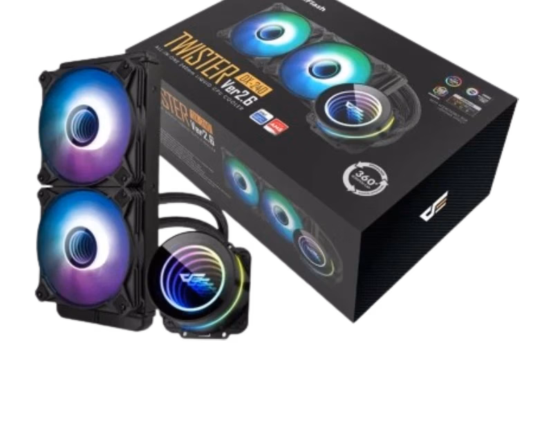 Darkflash Twister DX240 Liquid CPU Cooler | Tax Free