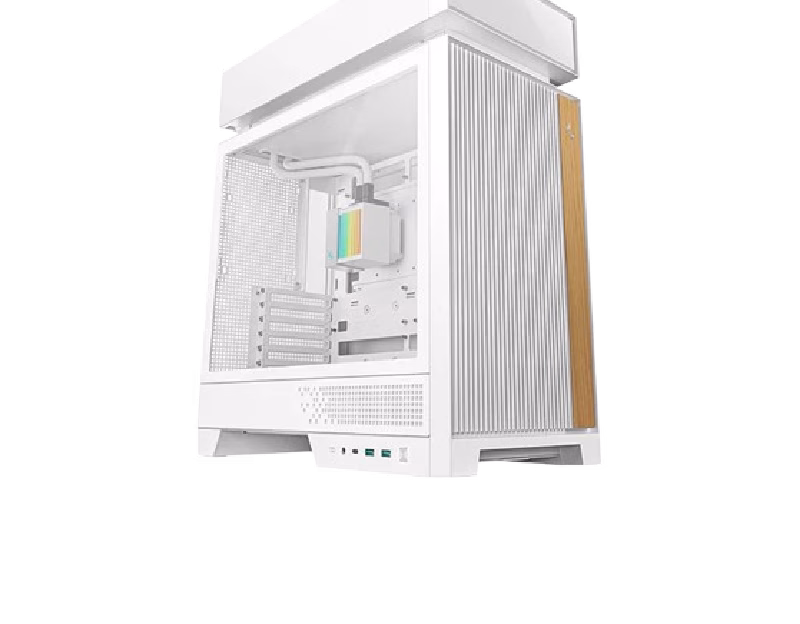 DeepCool CL6600 WHITE ATX Case With Preinstalled 360mm Liquid Cooler & Dual ARGB Fans