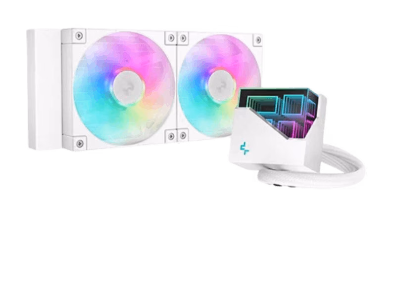 DeepCool LT240 ARGB AIO Liquid Cooler – White | Tax Included