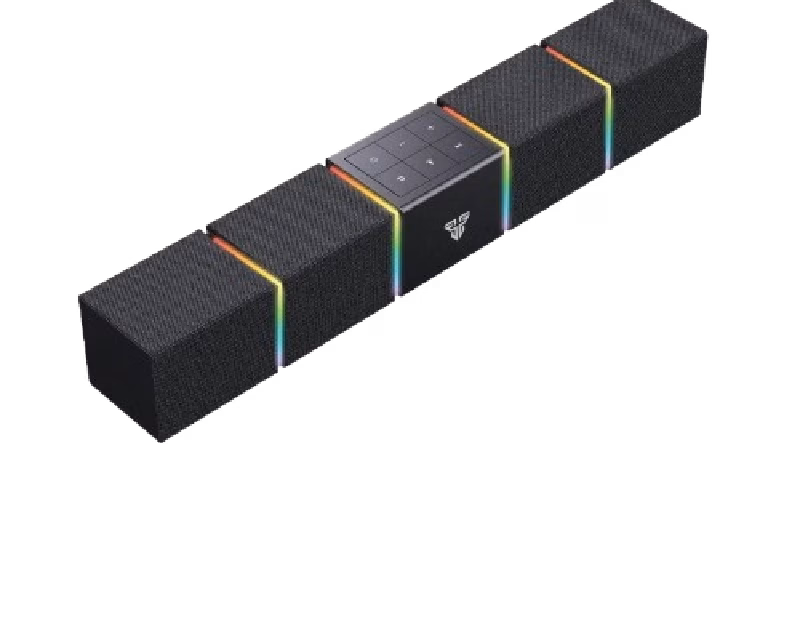 FANTECH BS163 GROOVE BAR PRO (Wired & Bluetooth) RGB Gaming Speaker, 10W + Built-in Microphone
