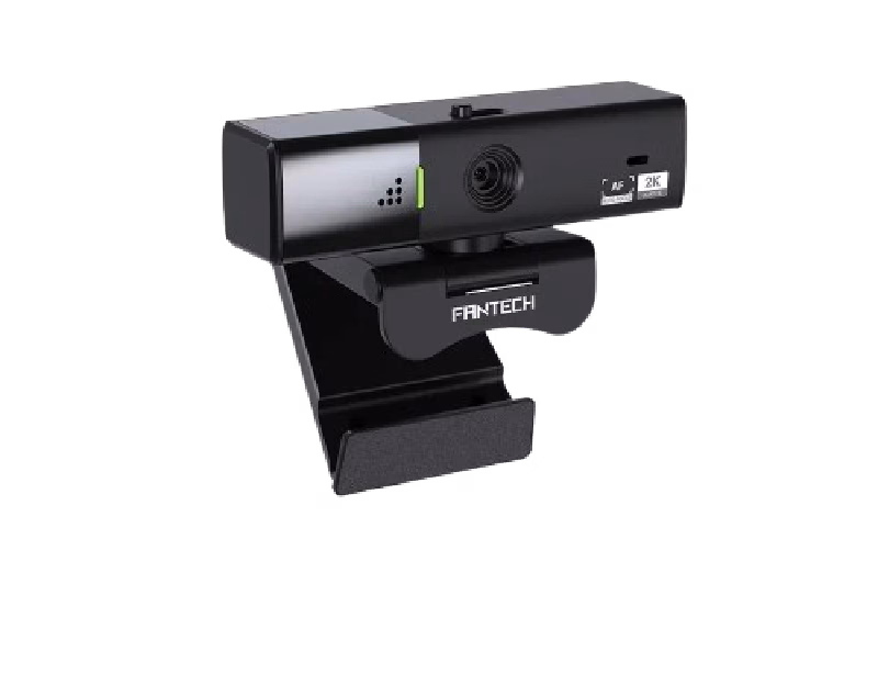 FANTECH C50 LUMINOS: Professional 2K Quad-HD Webcam with Auto Focus, Support for 60FPS, Built-in Micro 3D Noise Cancellation