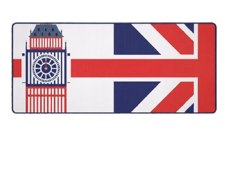 Fantech MP905 VIBE LONDON TOUR XX-Large Size Mousepad