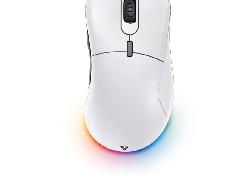 Fantech XD5 HELIOS GO, Dual Mode Wired & Wireless Gaming Mouse, 19000DPI, Ultra light weight, Built-in Rechargeable Battery | White