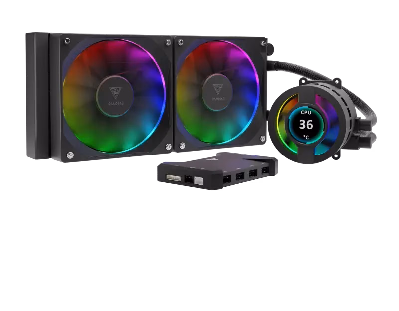 Gamdias Chione P3-240U Liquid Cooler | CHIONE-P3-240U
