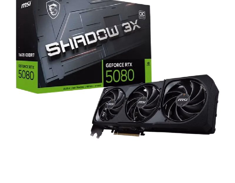 GeForce RTX 5080 16G SHADOW 3X OC | 1 Year Warranty