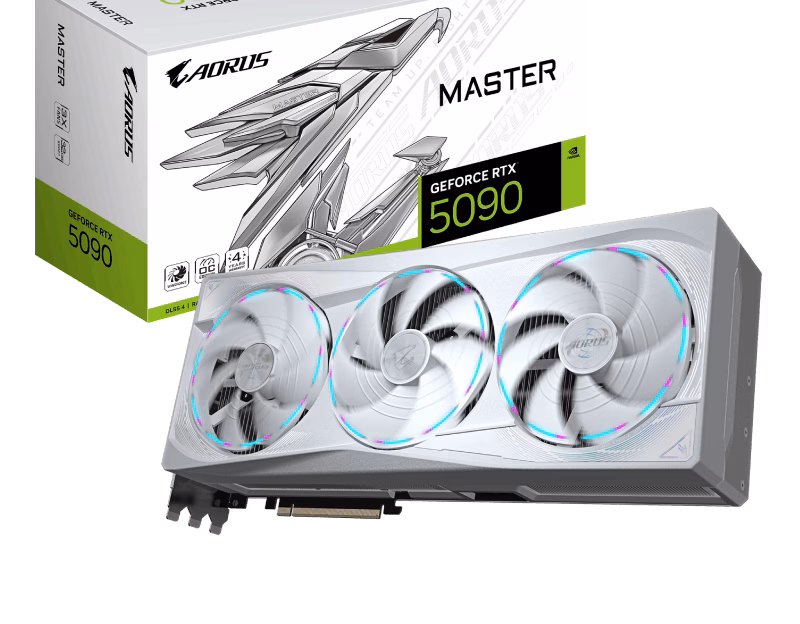 Gigabyte AORUS GeForce RTX 5090 32GB OC White Graphics Card | Tax Free