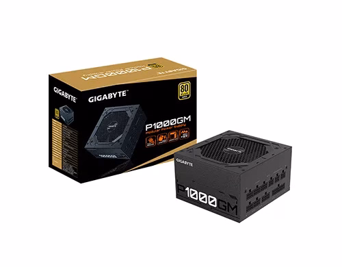 Gigabyte Power Supply 1000W 80 Plus Gold Certified | GP-P1000GM