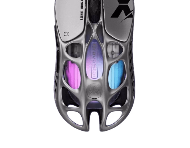 GravaStar Mercury X Wireless Gaming Mouse | Silver | Tax Included