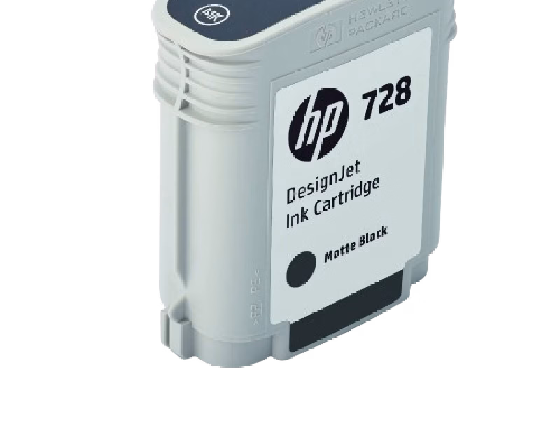 HP 728 69-ml DesignJet Original Ink Cartridge – Matte Black | F9J64A