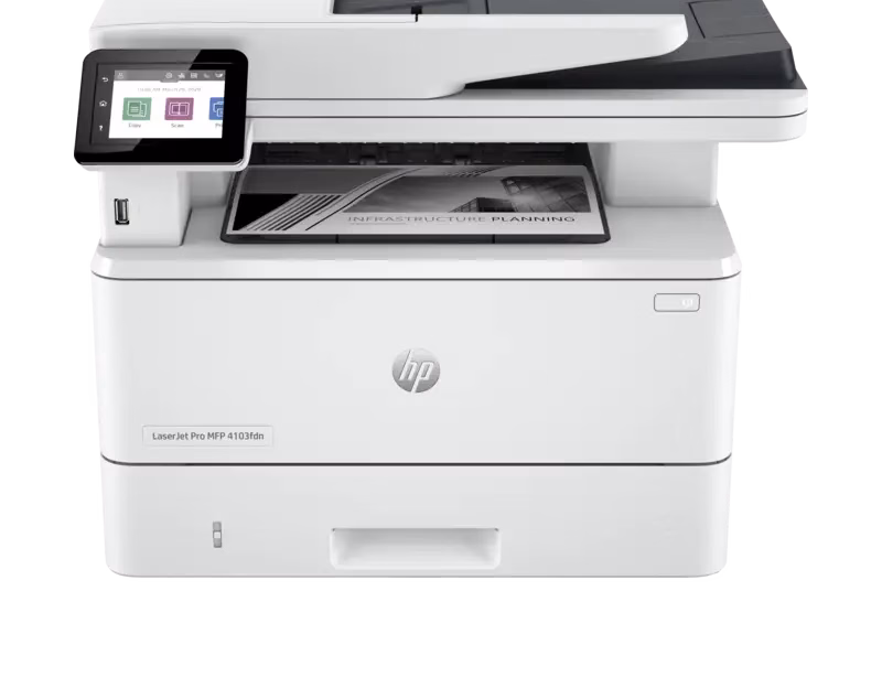 HP LaserJet Pro MFP 4103FDN Printer | 2Z628A
