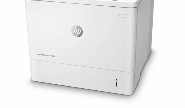 HP Printer Mono Laser / A4 Format K0Q14A LJ Enterprise M607n Speed 52ppm, Res 1200x1200dpi, 1.2GHz proceesor, 512MB Memory, Network, E-print, Airprint, USB2.0, Duty Cycle 250,00...