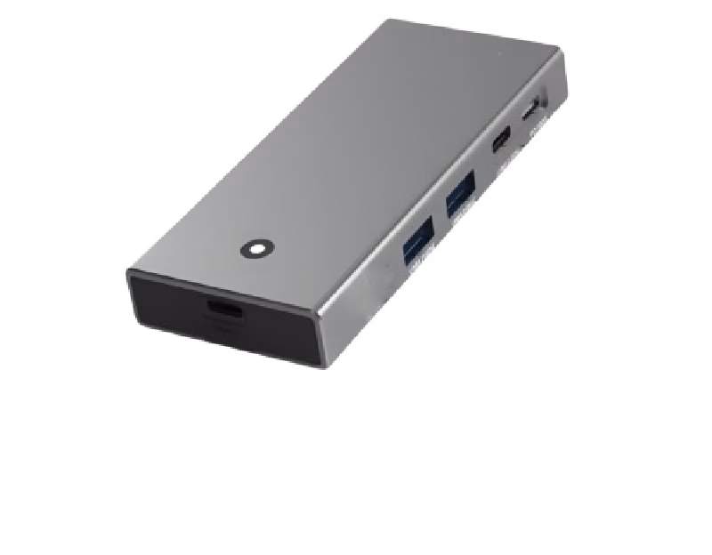 I-ways USB-C & A M.2 NVMe/SATA SSD Enclosure, UP TO 8TB, With Docking station | IW-MC403
