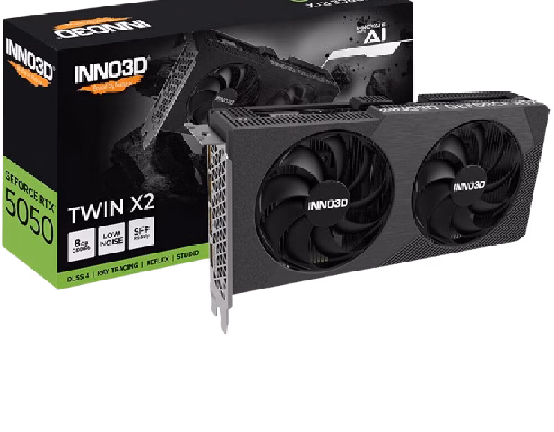 INNO3D GeForce RTX 5050 Twin X2 | N50502-08D6-174071N