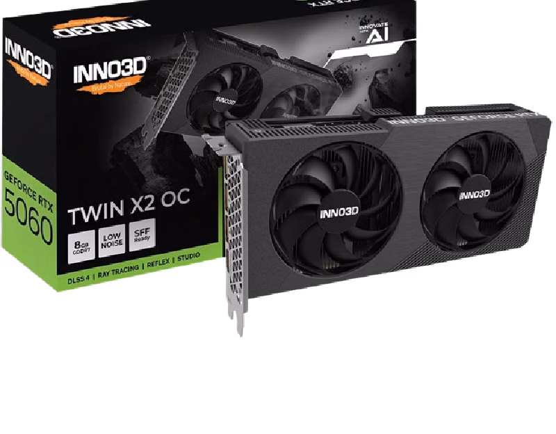 INNO3D GeForce RTX 5060 TWIN X2 | N50602-08D7X-195
