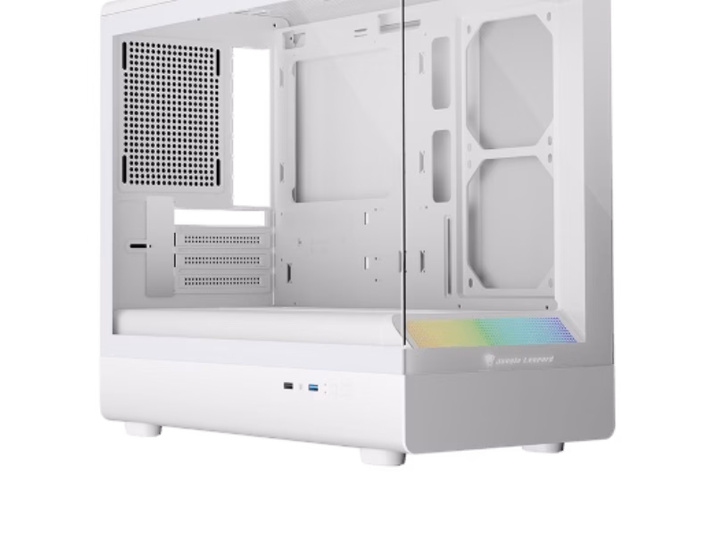 Jungle Leopard MS-01 Gaming Case | White