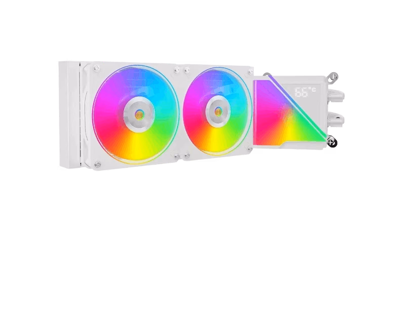 Jungle Leopard Stellar Realm 240 Liquid Cooler | White | Tax Included