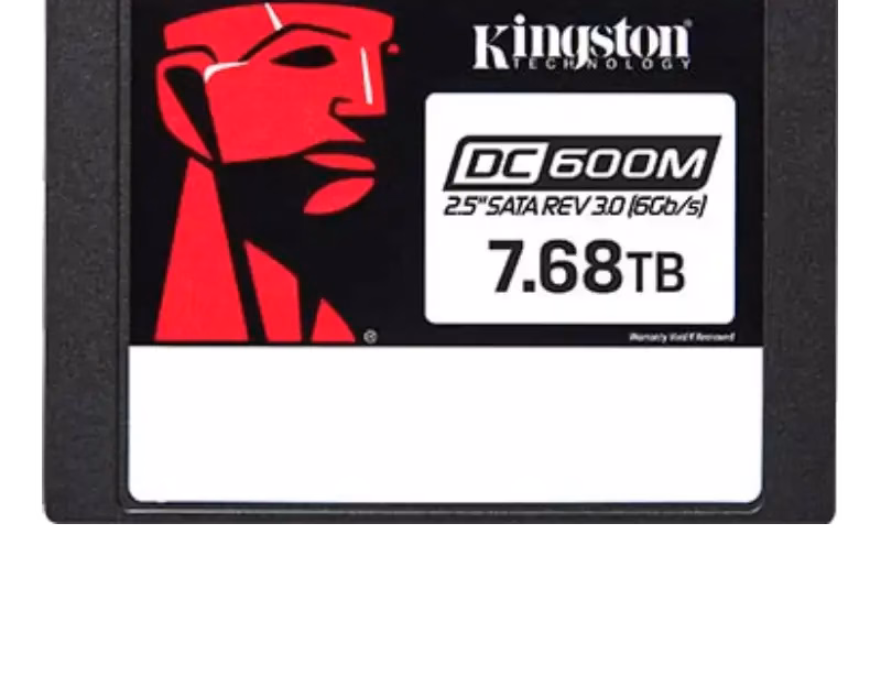 Kingston DC600M Enterprise 2.5″ SSD – 7680GB | SEDC600M/7680G