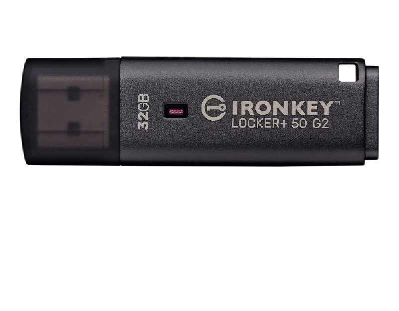 Kingston IronKey Locker+ 50 G2 USB Flash Drive