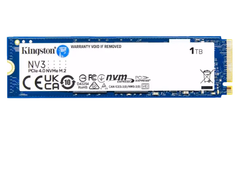 Kingston NV3 PCIe 4.0 1TB NVMe SSD | SNV3S/1000G