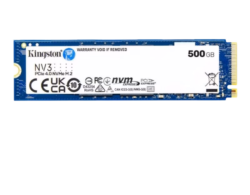 Kingston NV3 PCIe 4.0 500GB NVMe SSD | SNV3S/500G