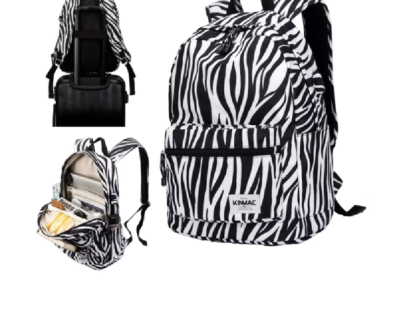 Kinmac Backpack – Zebra | KMB440