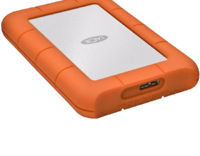 LaCie 5TB Rugged Mini USB 3.0 External Hard Drive