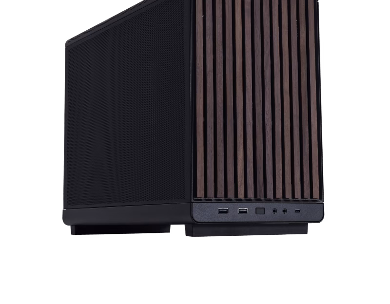 Lian Li Dan A3 mATX Case Wood Edition Black