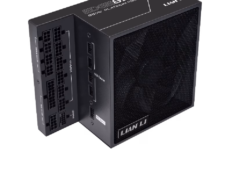Lian Li EDGE Platinum 850W Fully Modular Low-Noise ATX 3.1 & PCIE 5.1 Compliant Black PSU