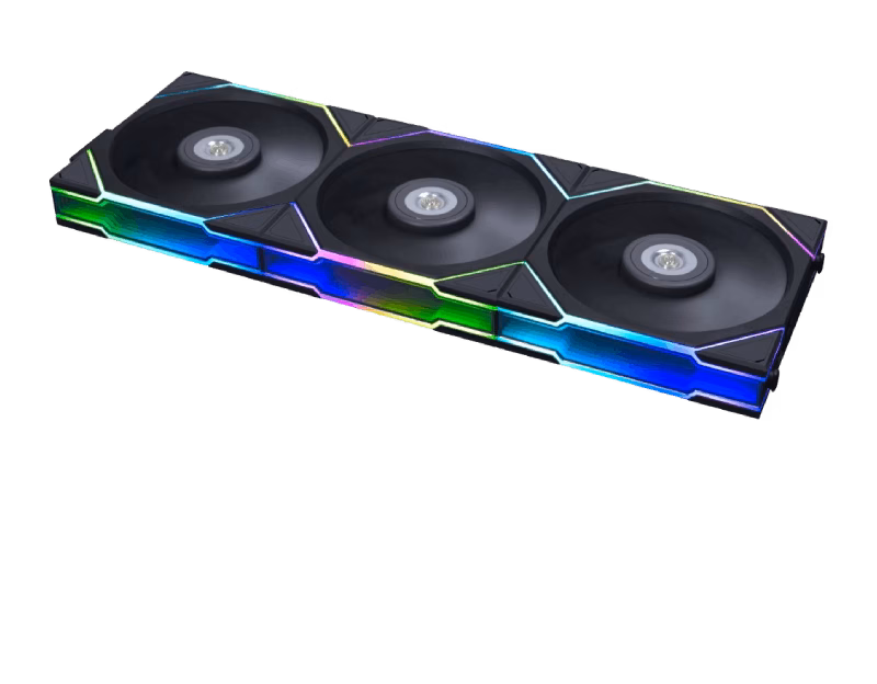 Lian Li UNI FAN TL Wireless Reverse 120 Black Triple Pack