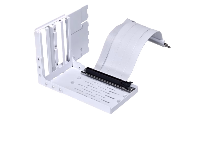 Lian Li Universal 4- Slots Vertical GPU kit | White