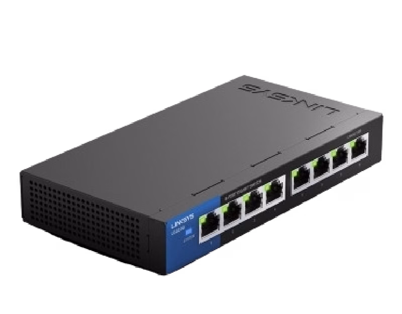 Linksys 8-Port Business Desktop Gigabit Switch | LGS108-EU