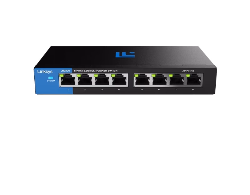 Linksys 8 Port Multi-Gig Unmanaged Switch | LN2308-KE