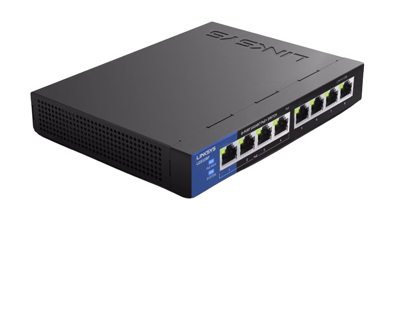 Linksys Business Switch 8 Ports PoE | LGS108P-UK