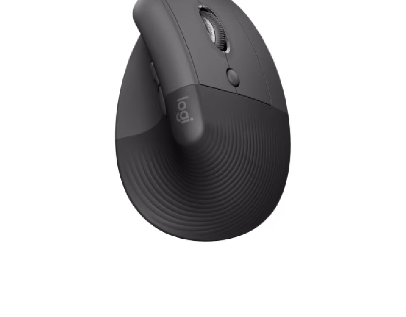 Logitech Lift Ergonomic Mouse – Graphite | 910-006473 | 2 Years Warranty