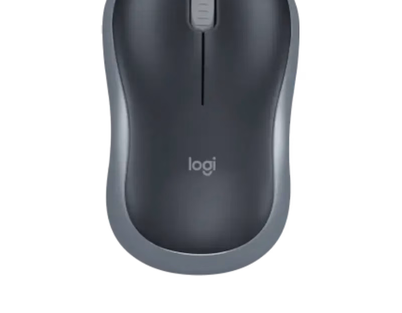 Logitech M185 Wireless Mouse – Grey