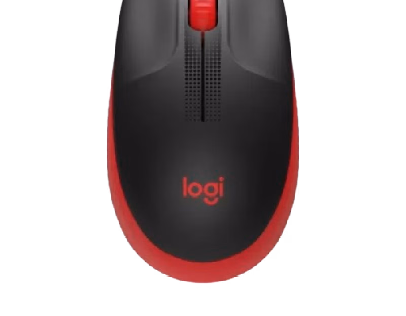 Logitech M190 Wireless Mouse – Red | 1 Year Warranty