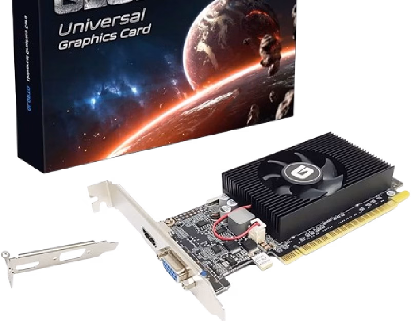 LYNX NVIDIA GT 610 Graphics Card 2GB DDR3 64-Bits | LV-GT610-2GD3