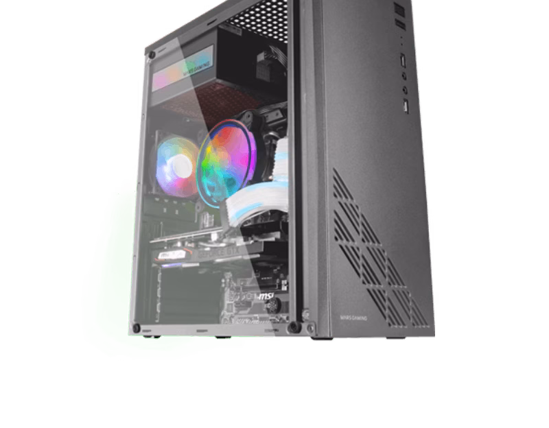 Mars Gaming MC-100 Gaming Mid-Tower Case | MC100