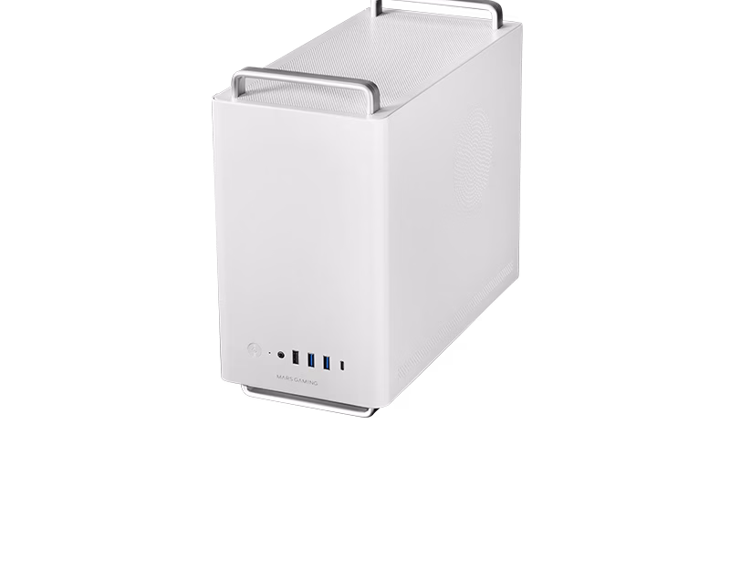 Mars Gaming MC-ELITE Ultra Compact Case | White | MCELITEW