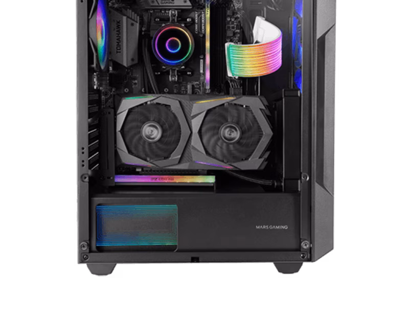 Mars Gaming MC-GEO Gaming Case | Black | MCGEO