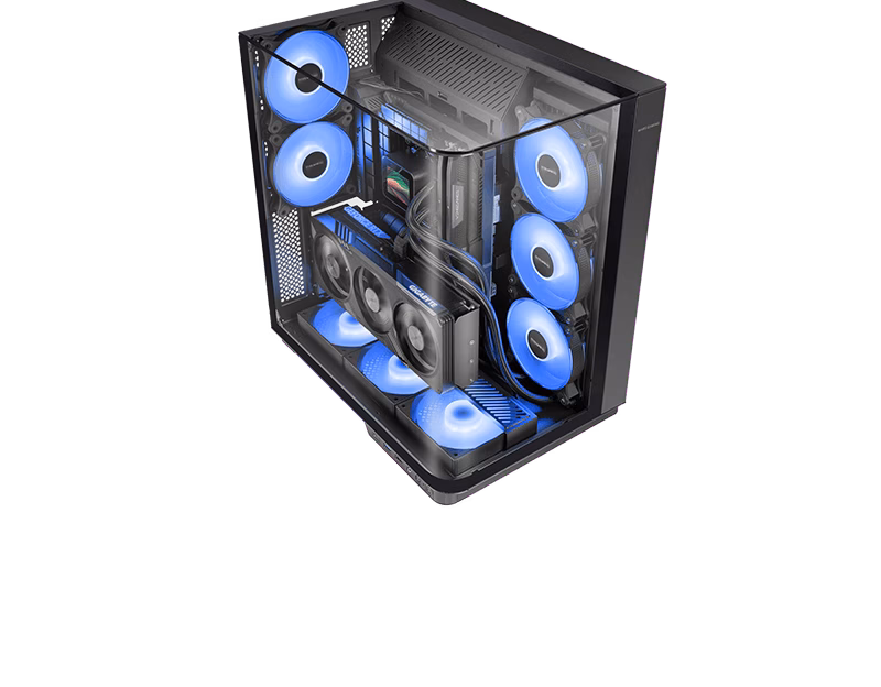 Mars Gaming MC-INFINIO Gaming Case | Black | MCINFINIO