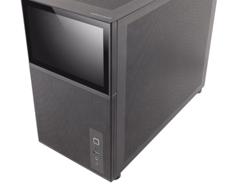 Mars Gaming MC-LCD Premium Mini Tower Case | Tax Free